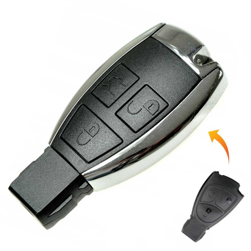 mercedes kulcs átalakító 3 gombos