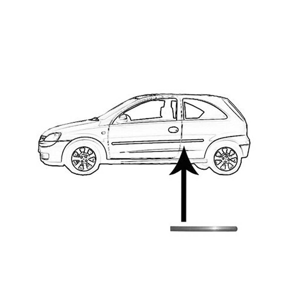 Opel Corsa C oldalsó díszléc 2000-2006