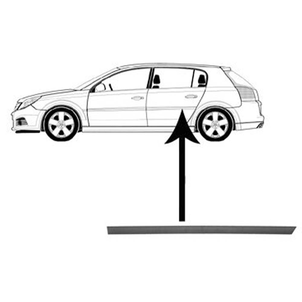 Bočna lajsna za Opel Vectra C 2002-2005