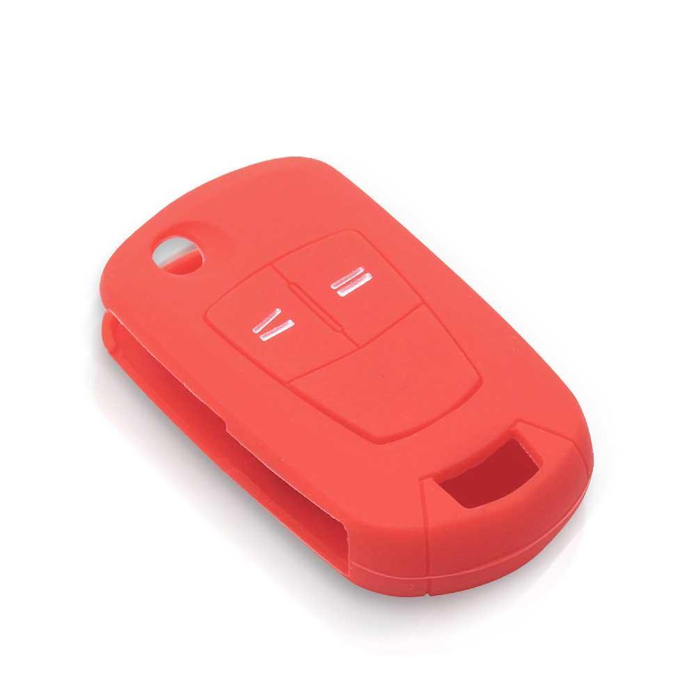 Opel szilikon tok 2 gombos piros