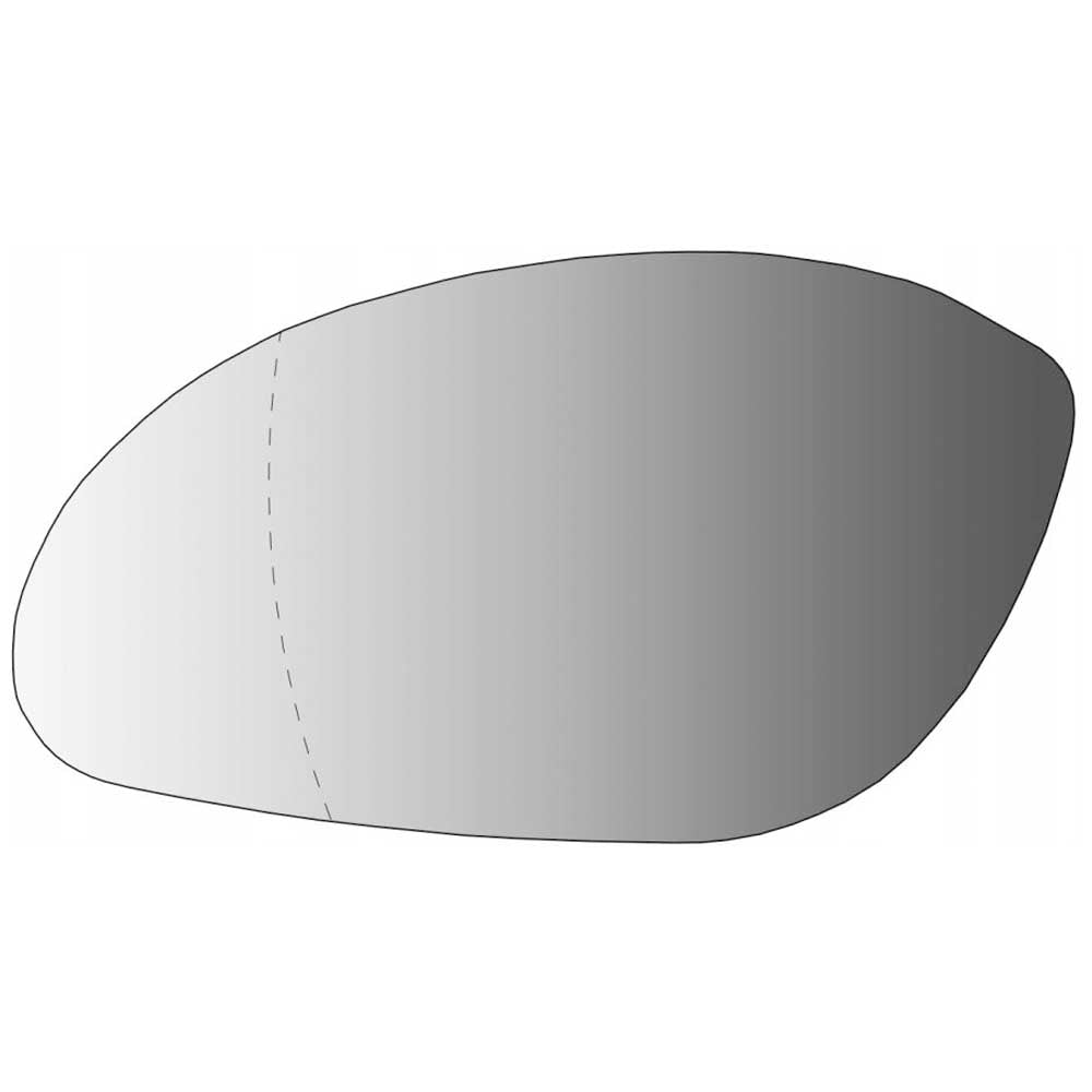 Opel Vectra B bal oldali fűthető visszapillantó tükörlap 1995-2002