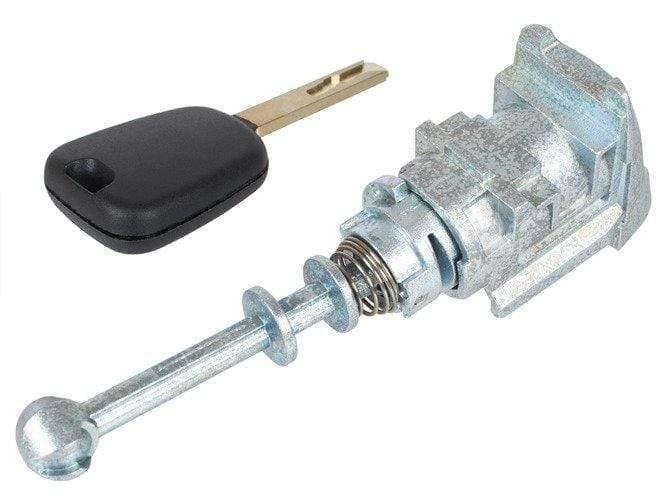 Peugeot 407 első ajtó zárbetét, zárhenger készlet bal oldal