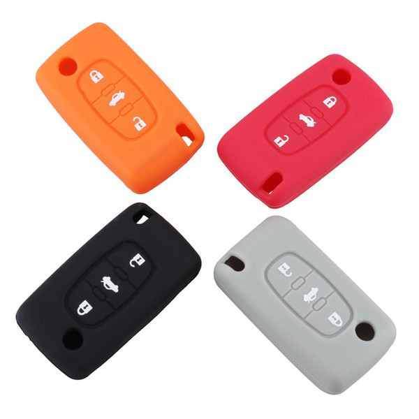 Silikonska futrola za Peugeot ključ s 3 gumba