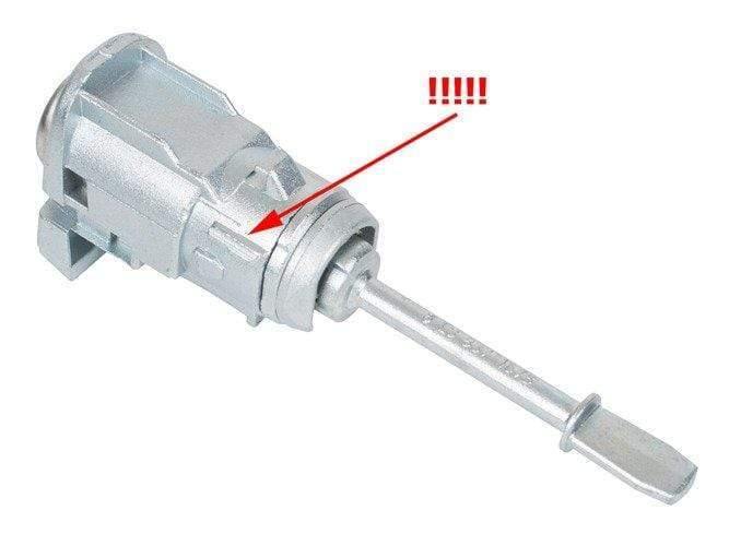 Seat Ibiza III első ajtó zárbetét, zárhenger jobb oldal