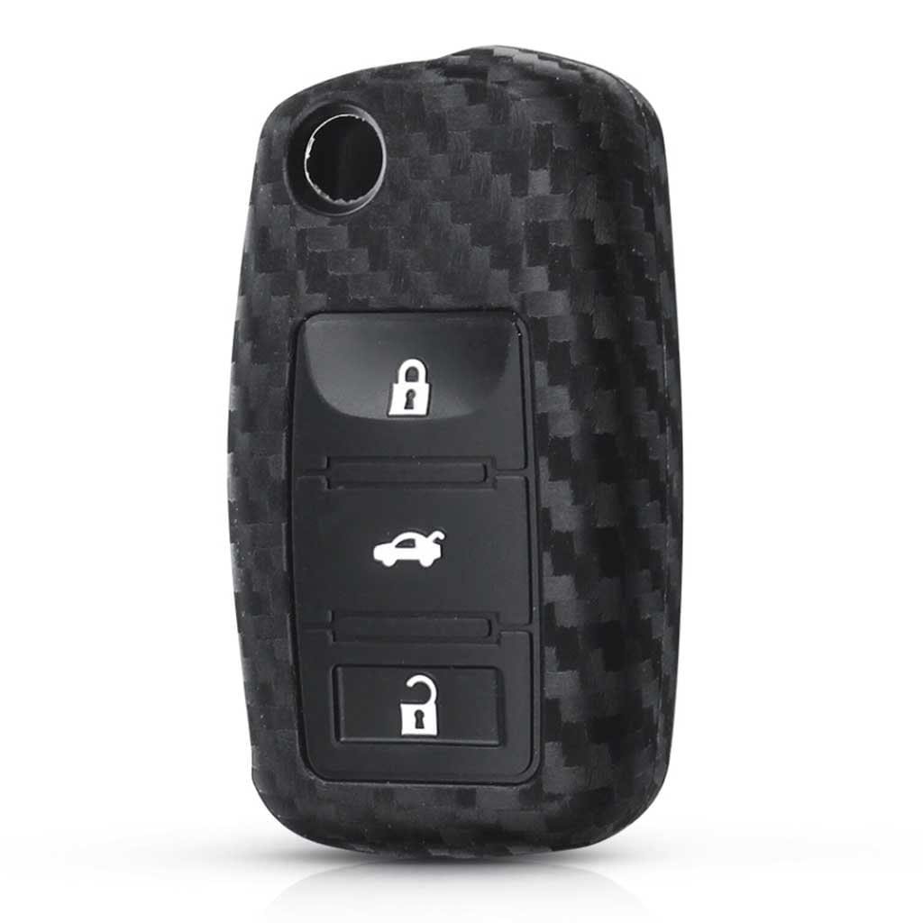 Silikonska maska za Škodu s uzorkom karbona