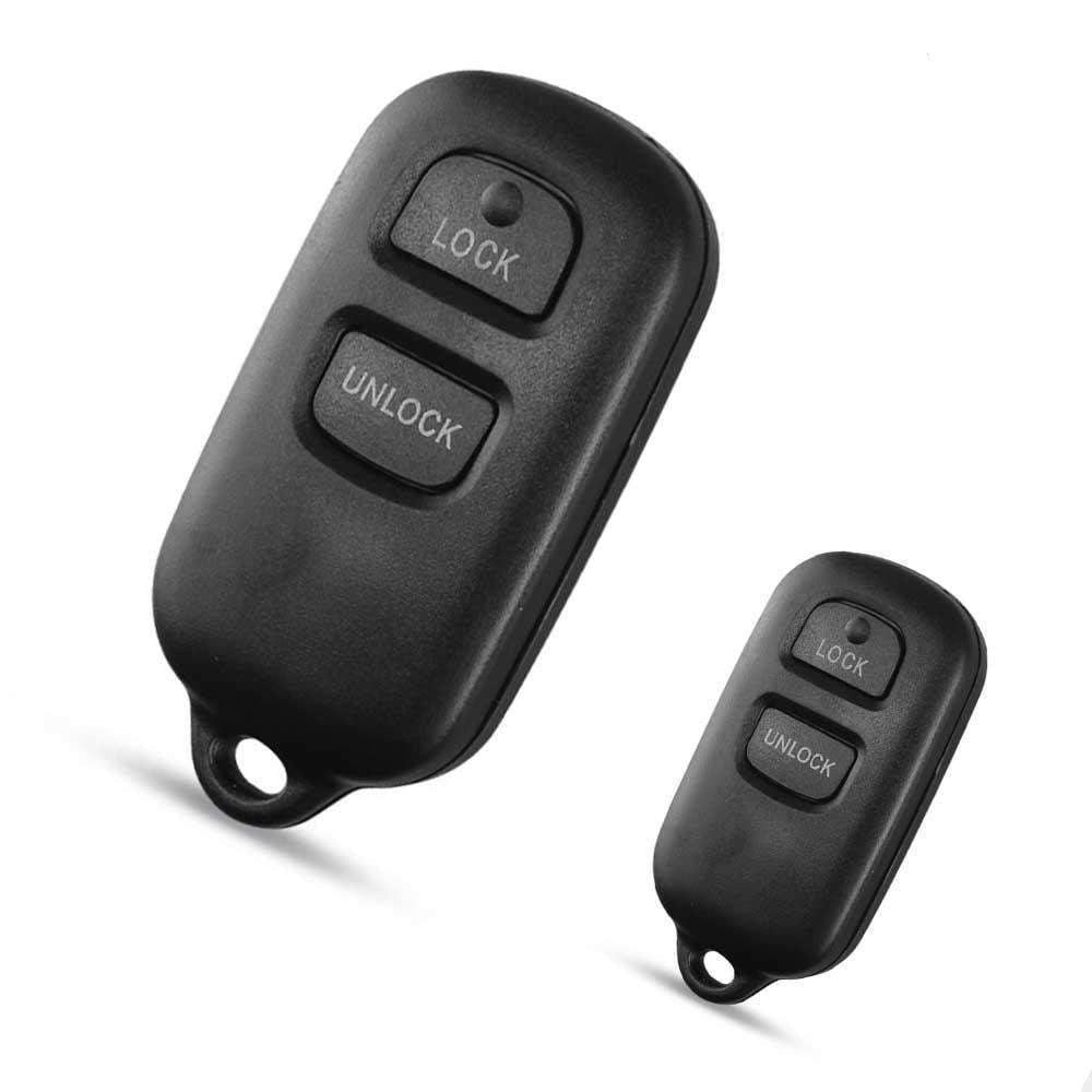 2+1 gombos Toyota távirányítós kulcsház, távirányító kulcs.