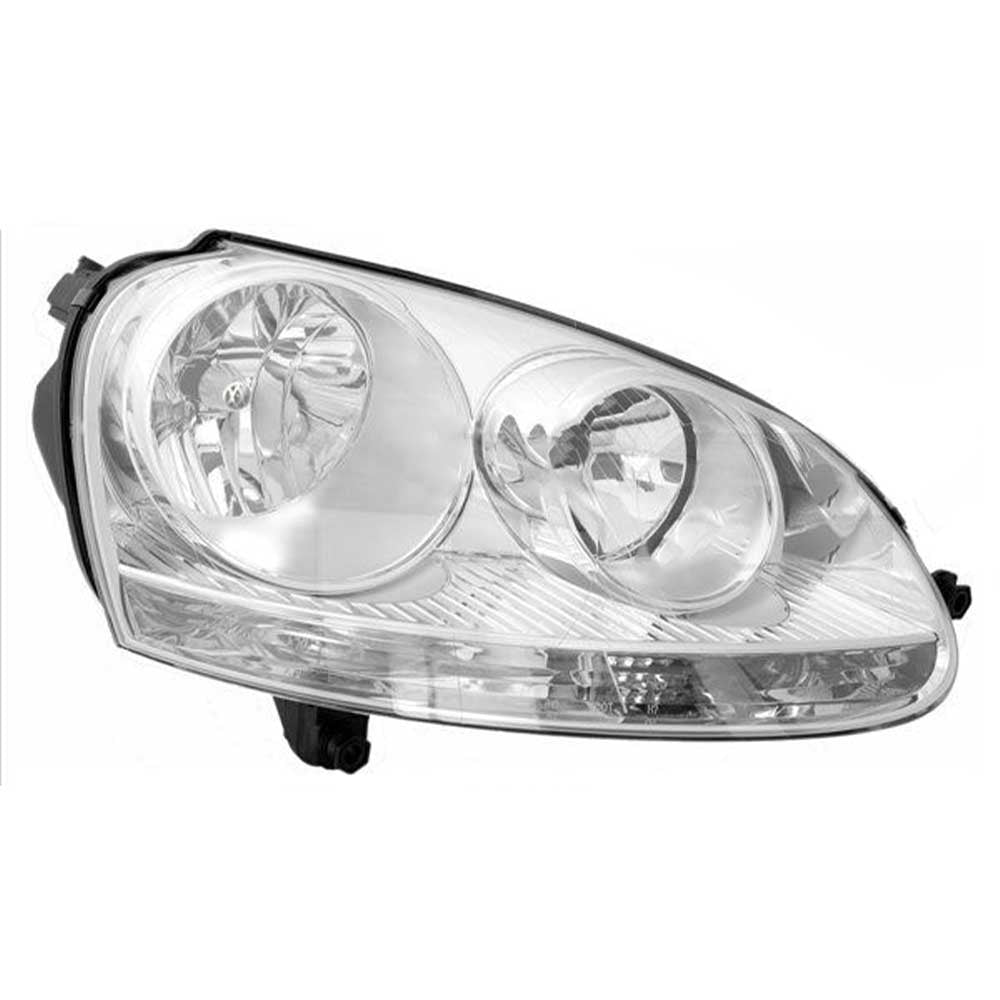 VW Golf V bal első fényszóró króm 2003-2009