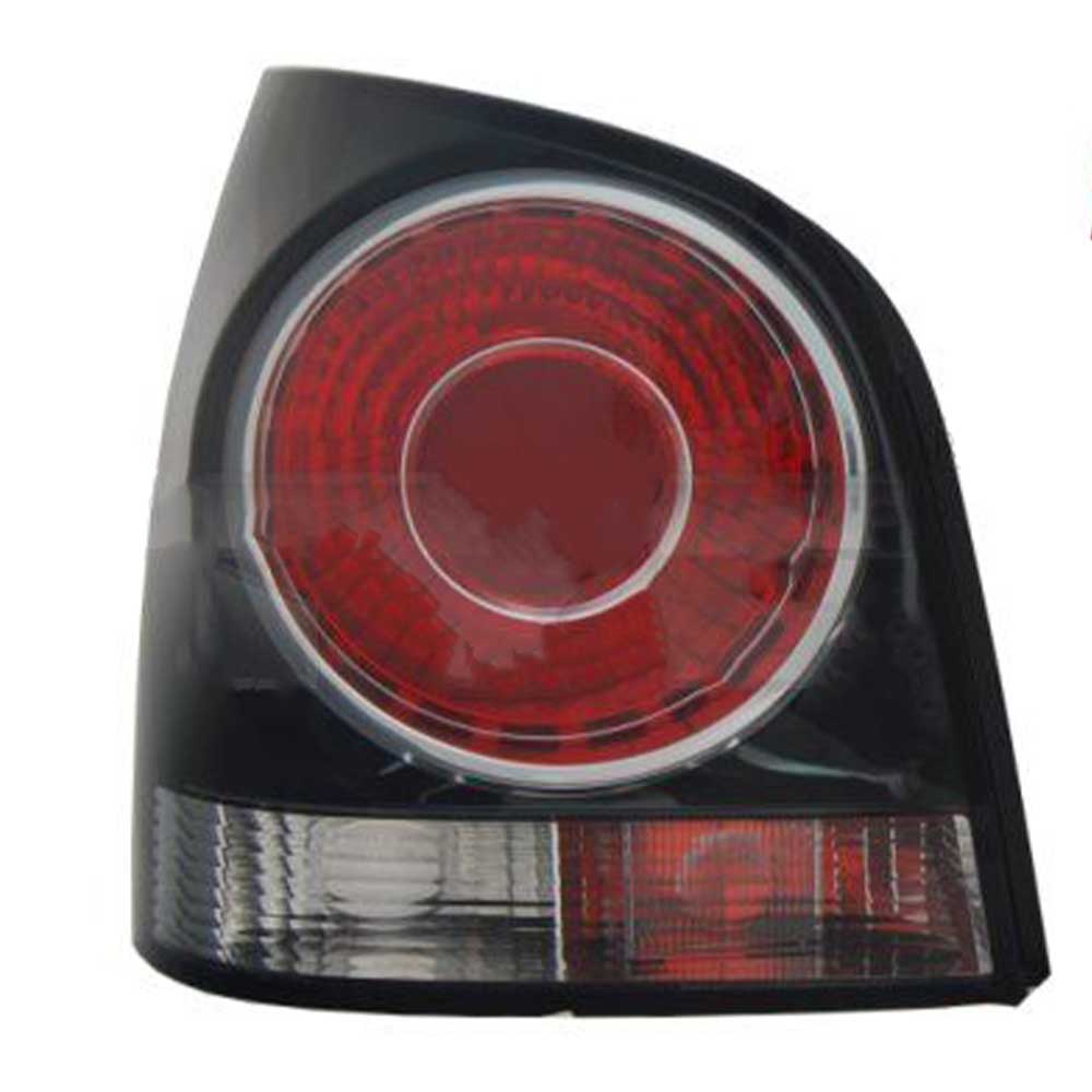 VW Polo bal hátsó lámpa fekete 2001-2009