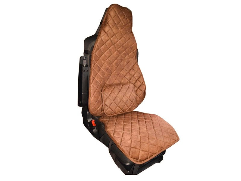 Teherautó üléshuzat, barna, 2 db