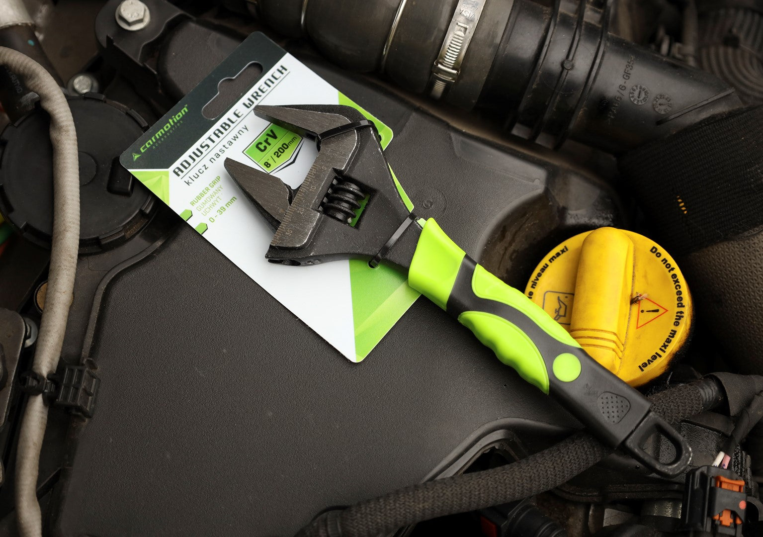 Állítható csavarkulcs 0   39 mm 200 mm – kép 4