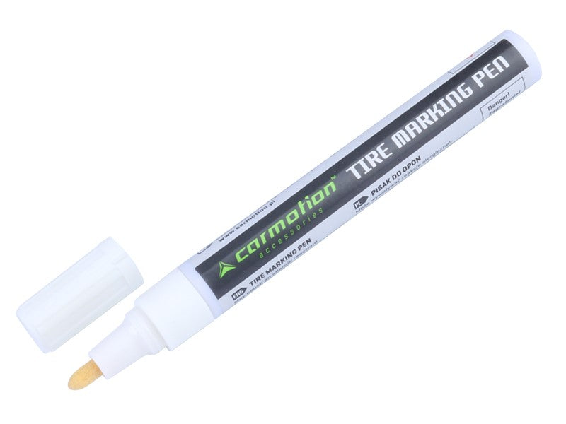 Gumiabroncs jelölő toll fehér – kép 2