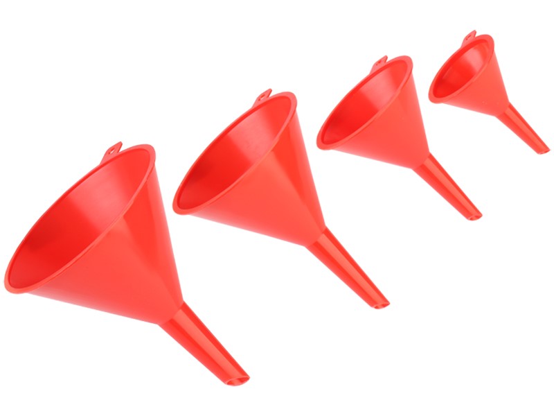 Műanyag tölcsérkészlet, 4 db