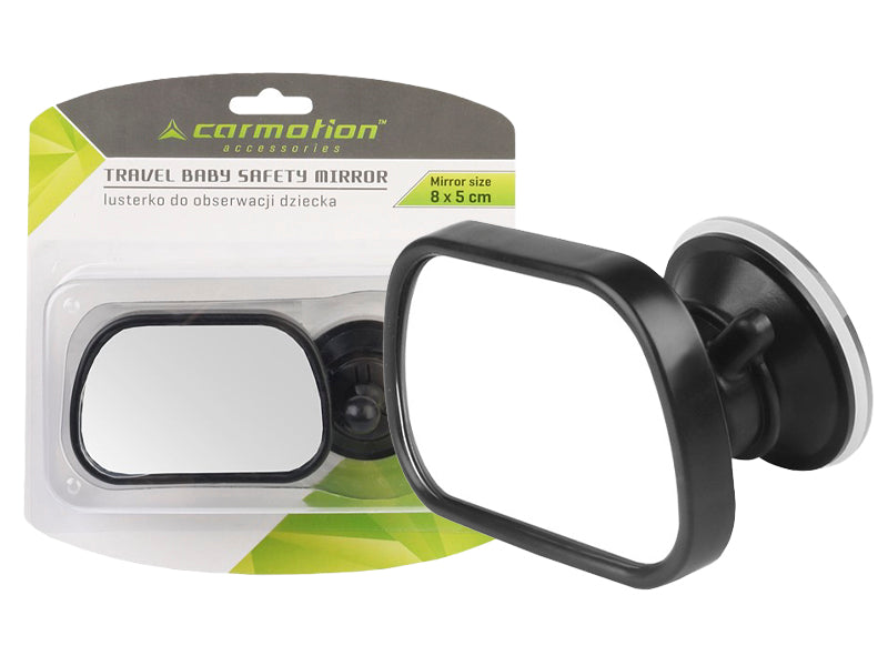 Visszapillantó tükör a gyermek megfigyeléséhez csatlakoztatott tapadókorong vagy klipsz – kép 3