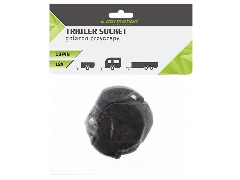 13 PIN es csatlakozóaljzat pótkocsihoz műanyag – kép 4
