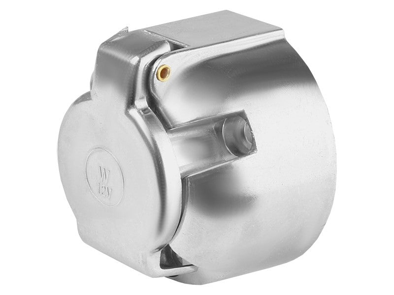 7 PIN es csatlakozóaljzat pótkocsihoz alumínium – kép 2