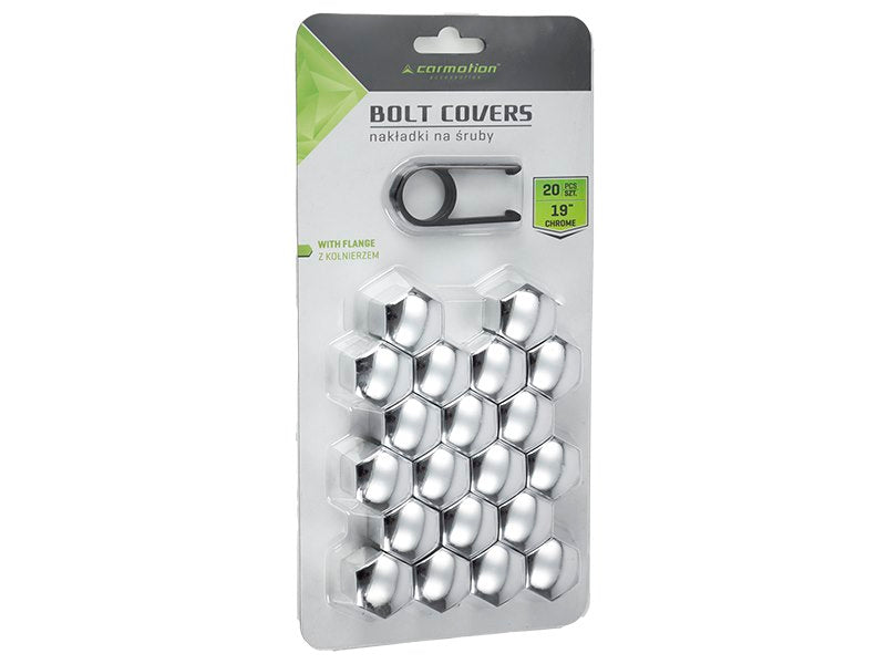 19 mm es csavarhüvelyek króm 20 db – kép 2