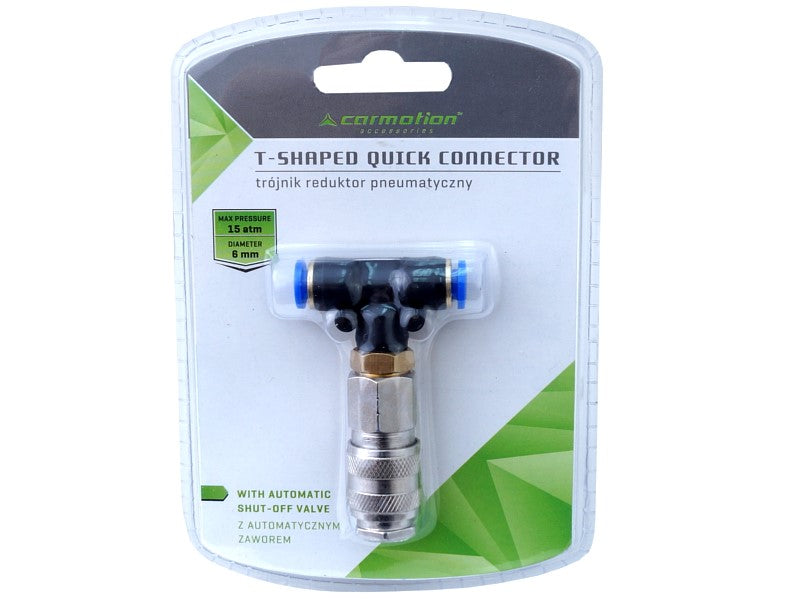 Pneumatikus ti szűkítő 12 mm  6 mm  6 mm 10 atm – kép 2