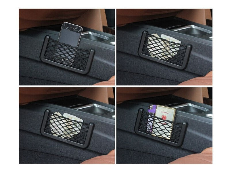 Hálós zseb apró tárgyak számára 145 x 8 cm kétoldalas ragasztószalaggal – kép 3