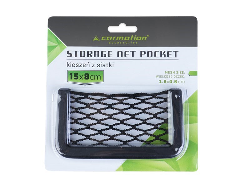 Hálós zseb apró tárgyak számára 145 x 8 cm kétoldalas ragasztószalaggal – kép 4