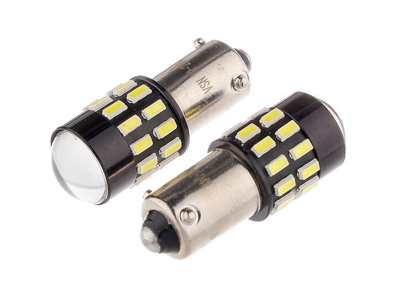 Izzó VISION H21W BAY9s 1224V 30x 3014 SMD LED nem poláris CANBUS fehér 2 db – kép 2