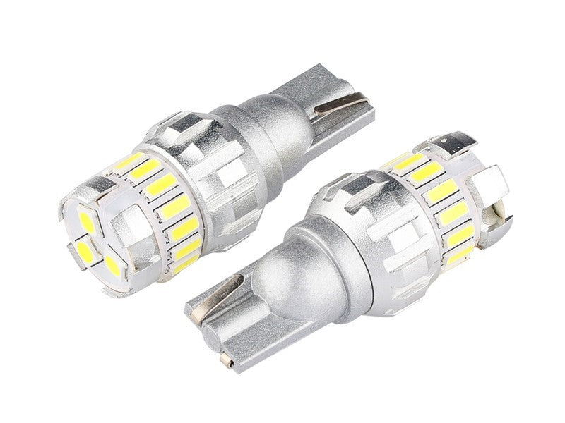 Izzó VISION W5W T10 1224V 15x 3014  3x 3030 SMD LED nem poláris CANBUS fehér 2 db – kép 2