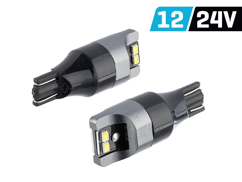 Izzó VISION W16W (T15) 12/24V 4x 3020 SMD LED, nem poláris, CANBUS, fehér, 2 db