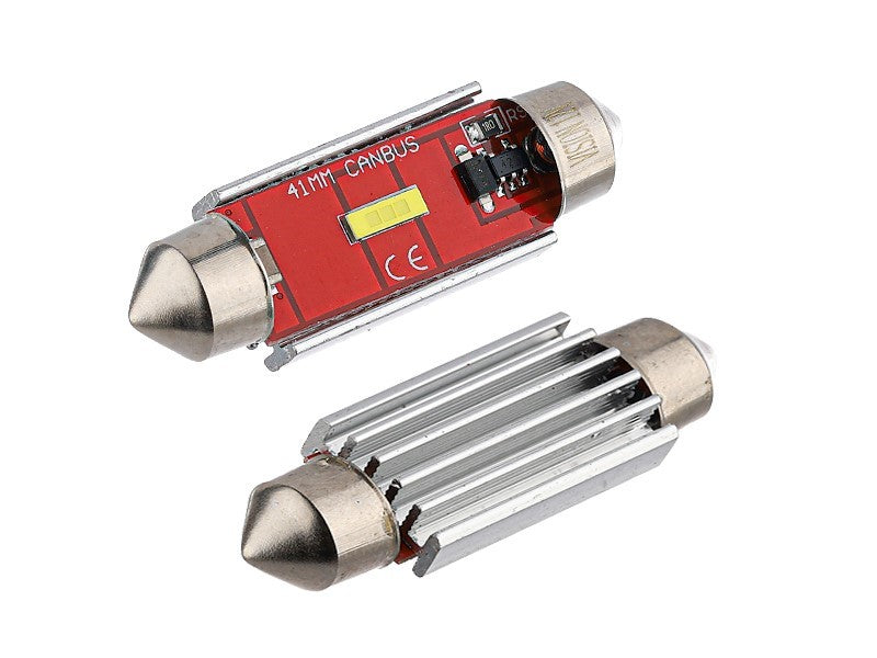 Izzó VISION Festoon SV85 41mm 1224V 1x 1860 SMD LED nem poláris CANBUS fehér 2 db – kép 2