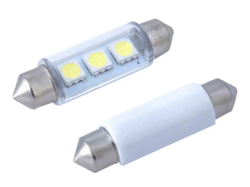 Izzó VISION Festoon SV85 41mm 24V 3x 5050 SMD LED fehér 2 db – kép 2