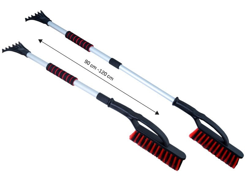 Teleszkópos kefekaparó 90120 cm alumínium nyél puha markolat – kép 3