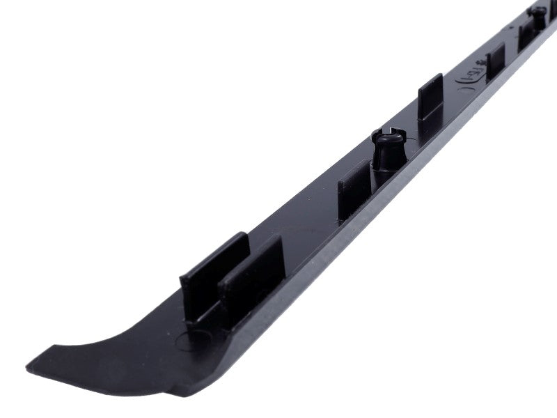 Szabványos rendszámtábla csík fekete – kép 3