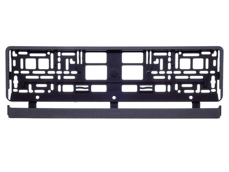 Rendszámtábla keret karbon színű – kép 2