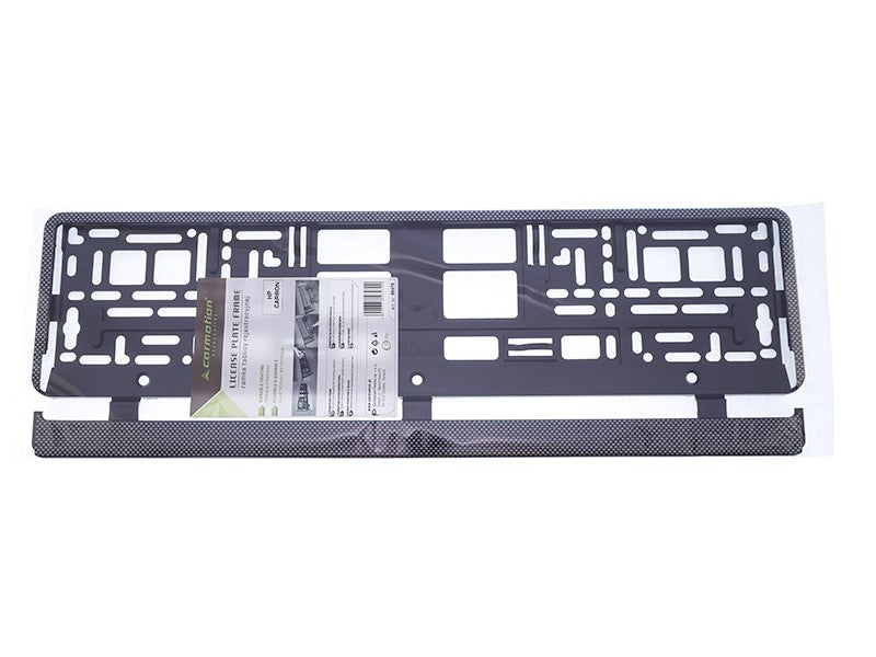 Rendszámtábla keret karbon színű – kép 3