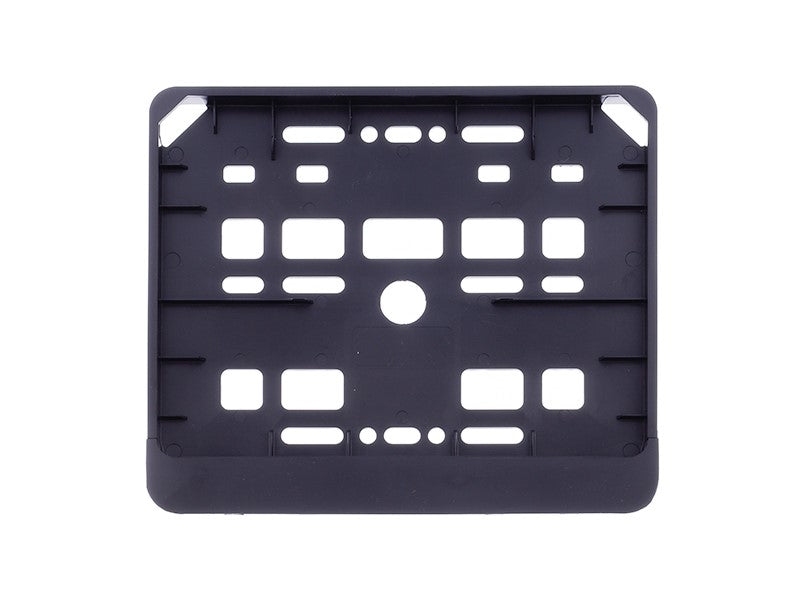 Motorkerékpár rendszámtábla keret fekete – kép 2