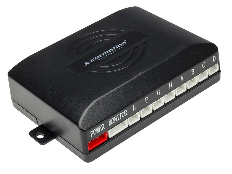 Parkolási asszisztens rendszer hangszóróval 8 fekete érzékelővel   elöl és hátul – kép 2