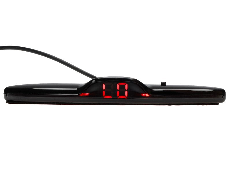 Parkolási asszisztens rendszer LED kijelzővel 8 fekete érzékelővel   elöl és hátul – kép 4