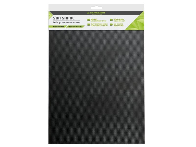 Statikus fólia üveghez 34x43cm fekete – kép 2