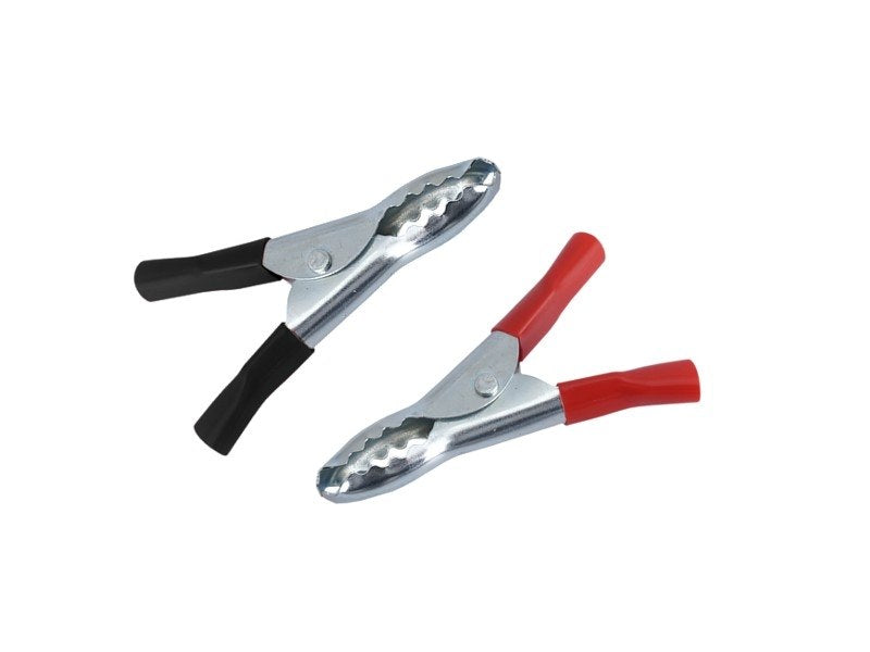 Fogók "crocodile clips" 30-50A, 2 db