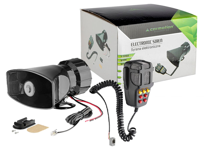 Elektronikus sziréna megafonnal 7 hanggal – kép 4