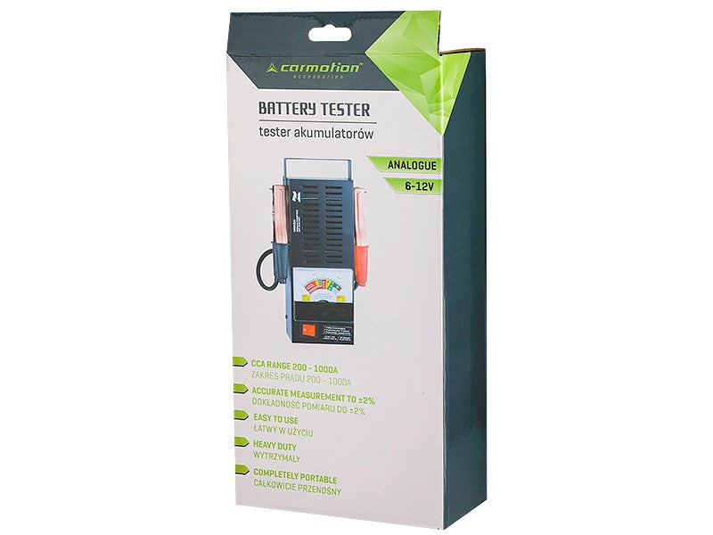 Akkumulátor tesztelő 6 12V analóg – kép 2