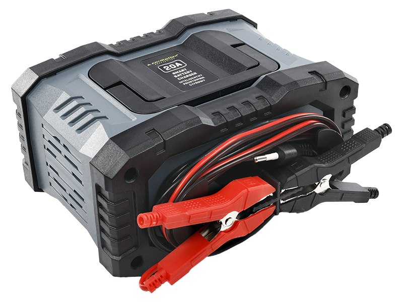 Intelligens digitális egyenirányító 12V 20A 6   300 Ah 24V 10A 6   150 Ah akkumulátorokhoz – kép 3