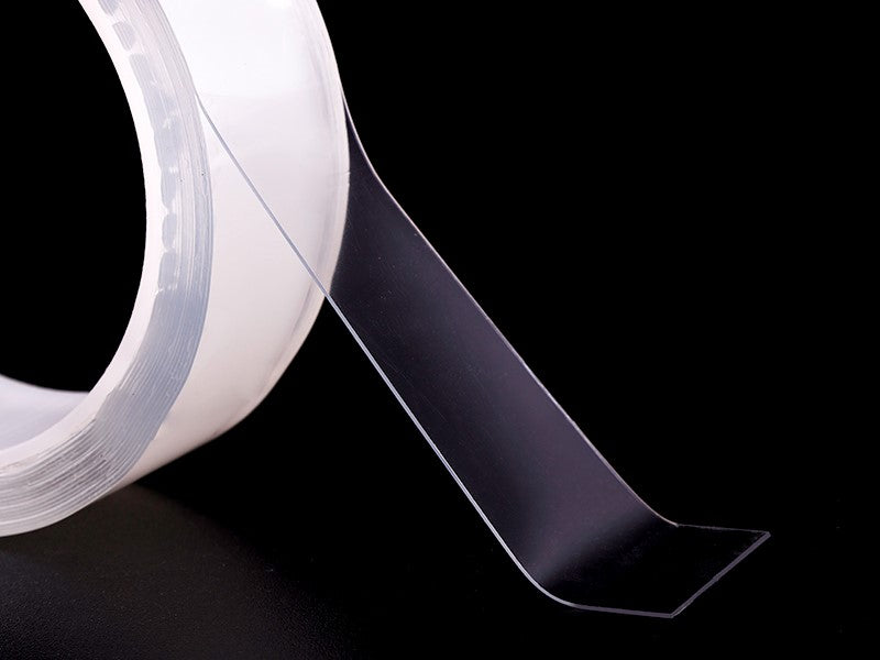 Védőszalag PU 30x04 mm  5 m nano ragasztó színtelen – kép 3