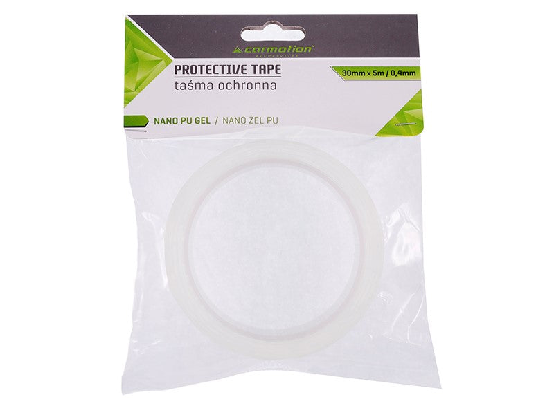 Védőszalag PU 30x04 mm  5 m nano ragasztó színtelen – kép 4
