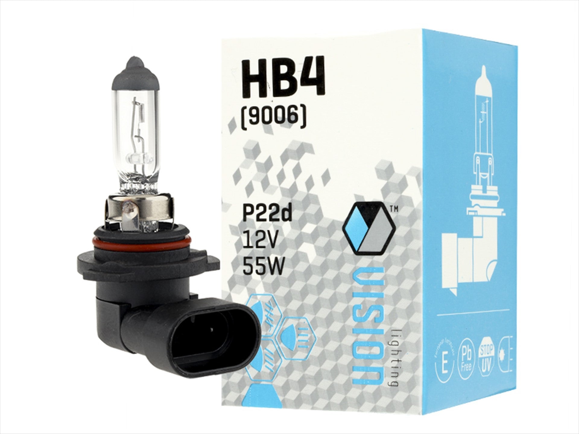 izzó VISION HB4 9006 12V 55W P22d U E4 – kép 3
