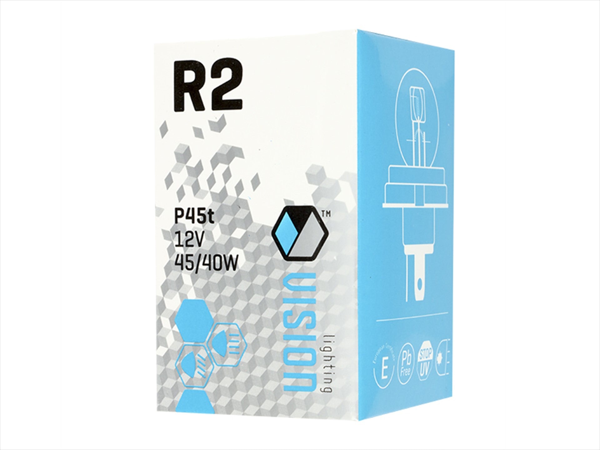 Izzó VISION R2 12V 12V 45  40W P45t U E4 – kép 4