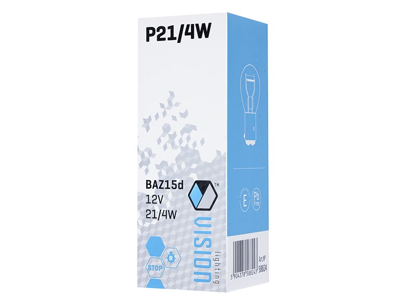 Izzó VISION P21  4W 12V 21  4W BAZ15d E4 – kép 4