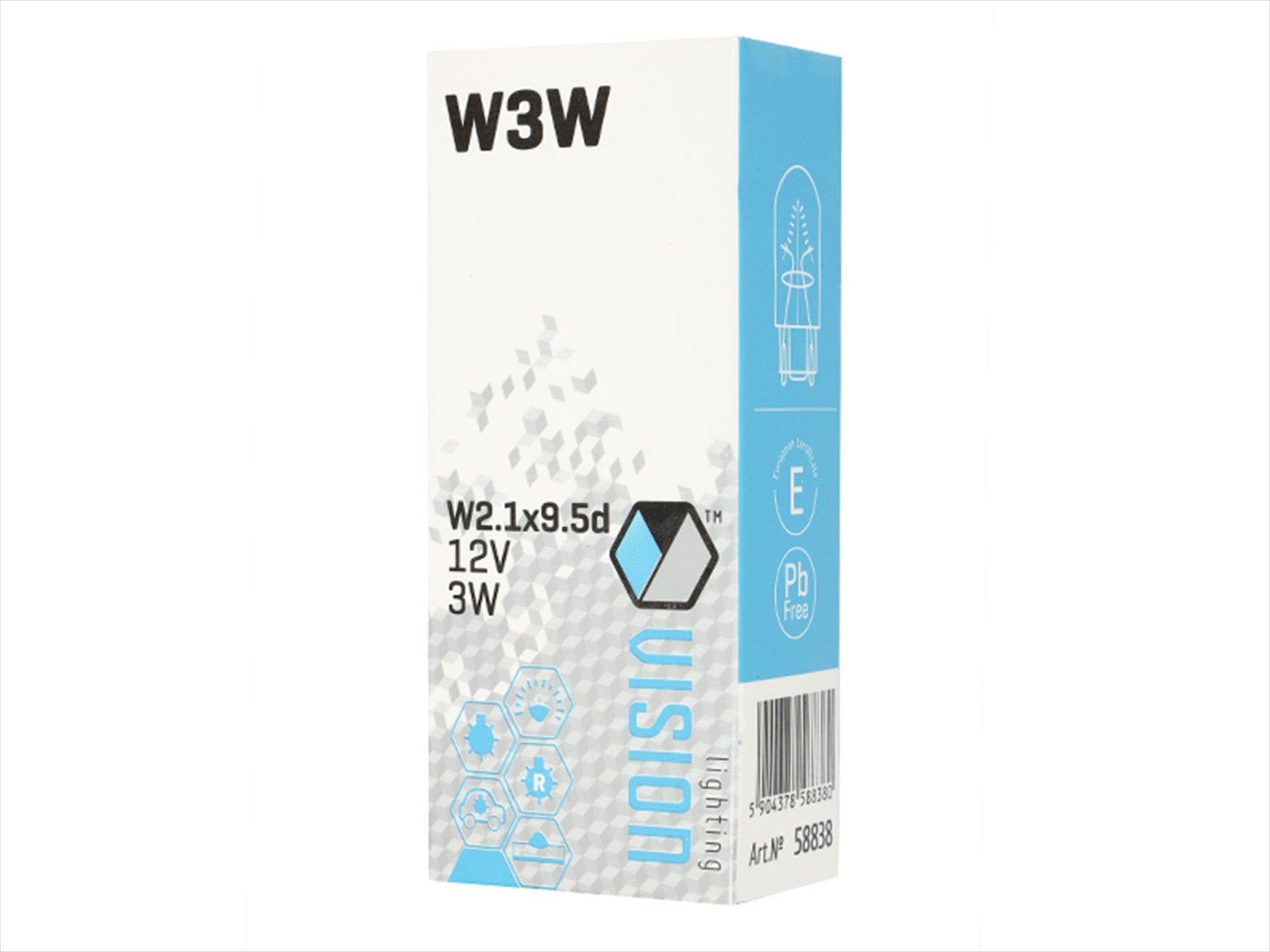 izzó VISION W3W 12V 3W W21x95d E4 – kép 4