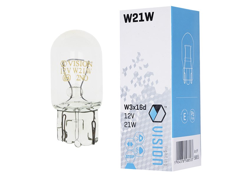 Izzó VISION W21W 12V 21W W3x16d E4 – kép 3