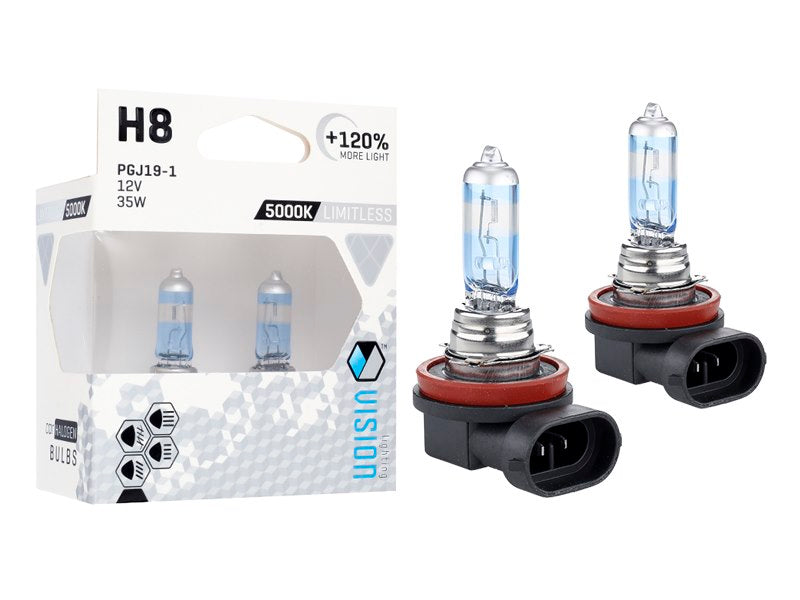 Izzók VISION limitless fehér H8 12V 35W PGJ19 1 U E4  120% 2 db – kép 4