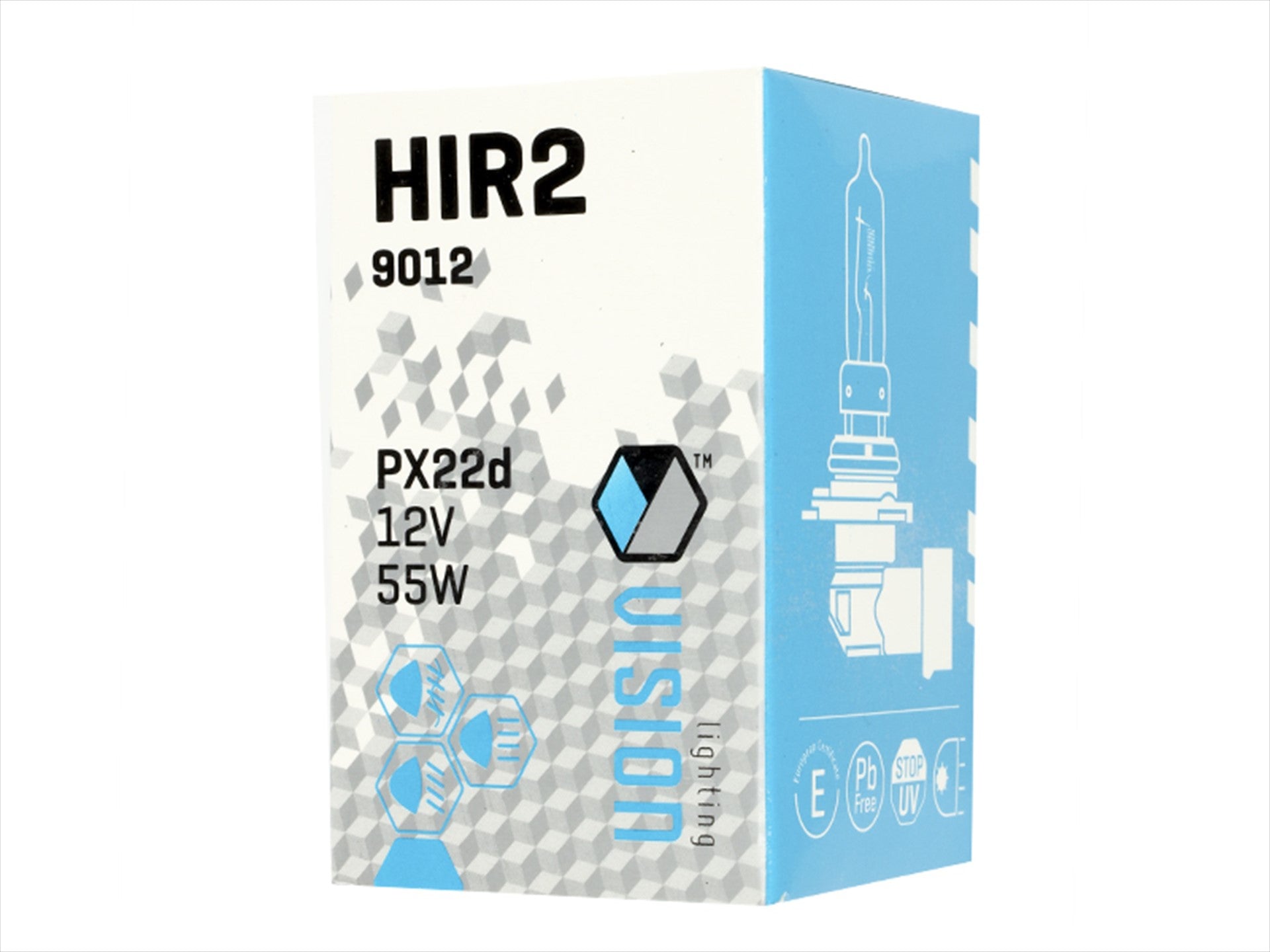 Izzó VISION HIR2  9012 12V 55W PX22d – kép 4