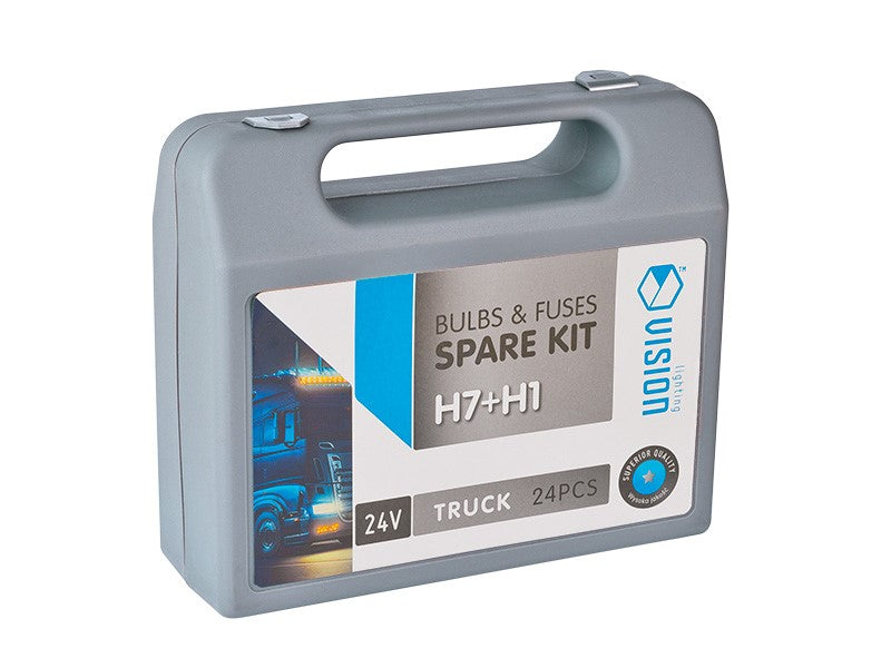 VISION H7 24V 70W  H1 24V 70W  22 elemű izzó pótlólagos készlet VISION H7 24V 70W  H1 24V 70W  22 elemű izzó – kép 3